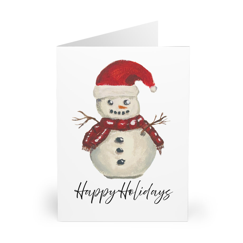 Pack of 5 Snowman Greeting Cards