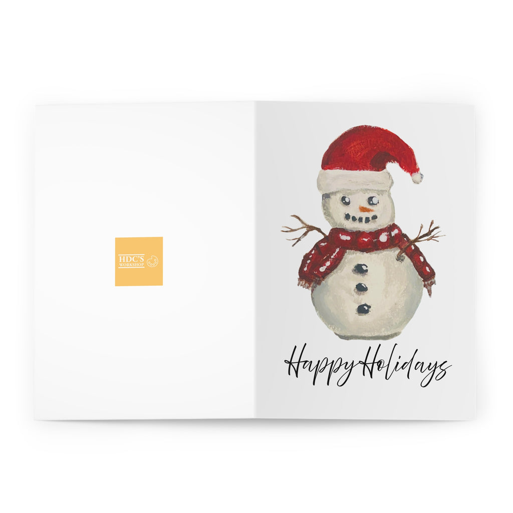 Pack of 5 Snowman Greeting Cards